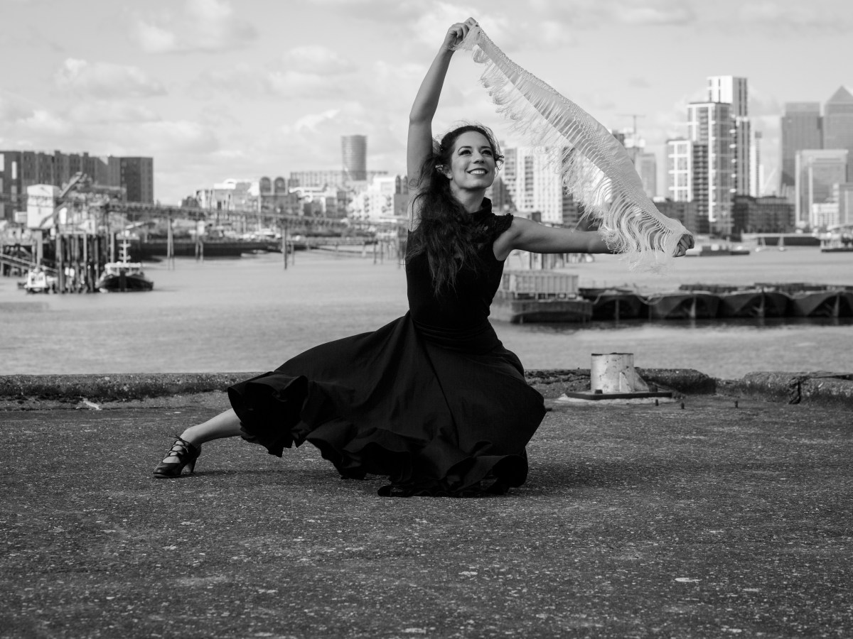 Flamenco dancer for a corporate event