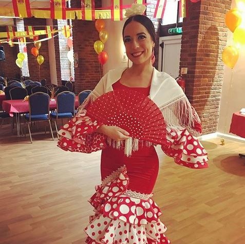 Lucia Flamenco dancer for birthday party