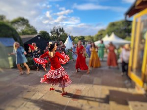 Flamenco Dancer for hen dos and weddings Lucia Schweigert