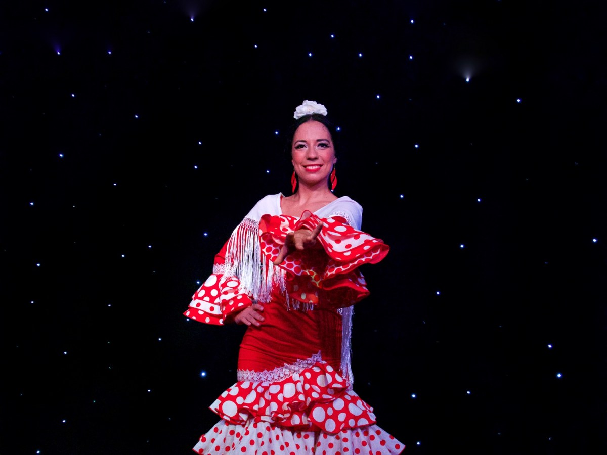 Flamenco dancer for Spanish theme Christmas entertainment