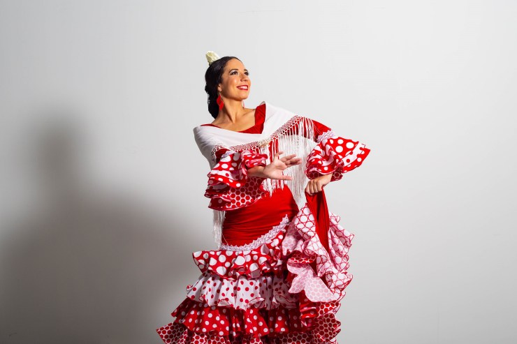 Flamenco dancer corporate event Lucia Schweigert